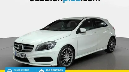 Blanco Usado 2014 Mercedes A200 AMG line Berlina | 16.250 € (Precio justo)
