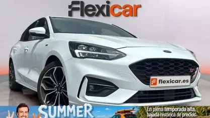 Usado Ford Focus ST-Line 125 CV (91 kW) 2019 Blanco Utilitario