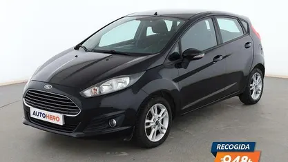 Usado Ford Fiesta Trend 100 CV (73 kW) 2014 Negro Utilitario