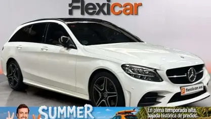 Usado Mercedes C220 194 CV (142 kW) 2021 Blanco Familiar