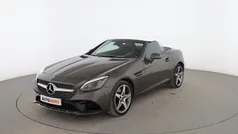 Gris Usado 2019 Mercedes SLC200 AMG line Descapotable | 33.999 € (Precio justo)