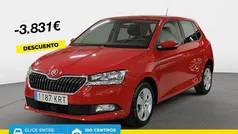 Rojo Usado 2018 Skoda Fabia Berlina | 13.990 € (Precio justo)
