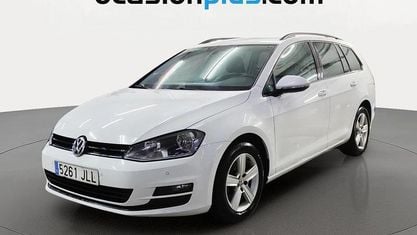 Usado VW Golf Sportsvan Advance 110 CV (80 kW) 2016 Blanco Monovolumen