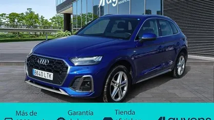 Usado Audi Q5 S-Line 367 CV (269 kW) 2021 Azul SUV