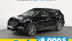Negro Usado 2017 Hyundai Santa Fe SUV | 23.290 € (Precio justo)