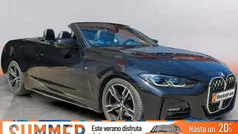 Negro Usado 2022 BMW 420 Descapotable | 31.990 € (Super precio)