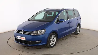 Usado VW Sharan Advance 150 CV (110 kW) 2019 Azul Monovolumen