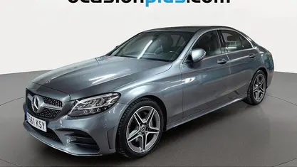 Usado Mercedes C200 AMG 184 CV (135 kW) 2019 Gris Berlina