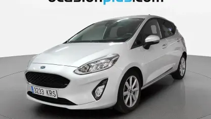 Usado Ford Fiesta Trend+ 101 CV (74 kW) 2018 Gris Utilitario