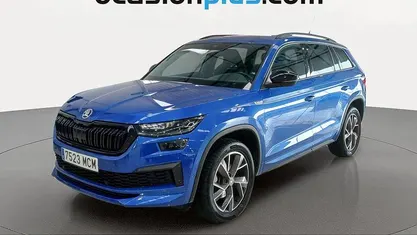 Begagnad Skoda Kodiaq SportLine 150 HK (110 kW) 2022 Blå SUV