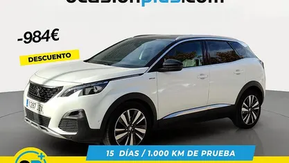 Blanco Usado 2017 Peugeot 3008 GT-line SUV | 12.306 € (Precio justo)