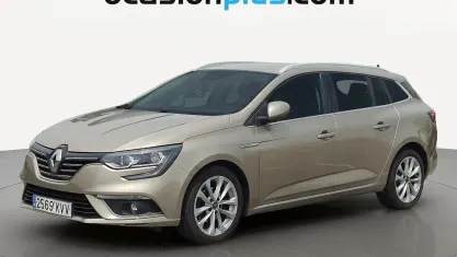 Usado Renault Mégane GrandTour Zen 115 CV (84 kW) 2019 Beige Familiar