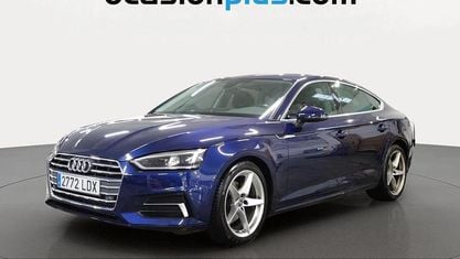 Occasion Audi A5 Sportback Advanced 150 PK (110 kW) 2020 Blauw Hatchback