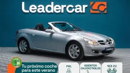 Usado Mercedes SLK200 163 CV (119 kW) 2004 Plateado Descapotable