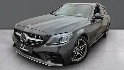 Usado Mercedes C220 AMG 194 CV (142 kW) 2021 Negro Familiar