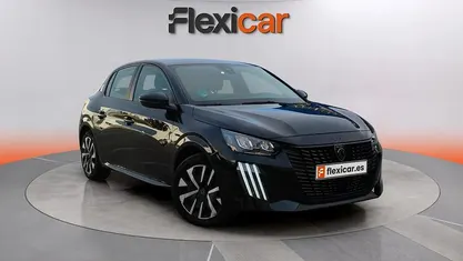 Usado Peugeot 208 Style 101 CV (74 kW) 2024 Negro Utilitario