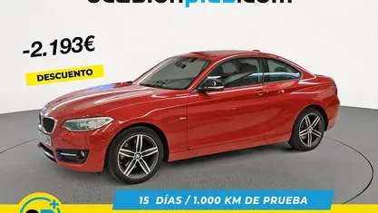 Rojo Usado 2015 BMW 220 Coupe | 16.297 € (Precio justo)