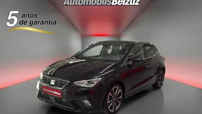Usado Seat Ibiza FR 150 CV (110 kW) 2024 Negro Utilitario