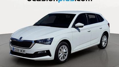 Brugt Skoda Scala Ambition 95 HK (69 kW) 2023 Hvid Hatchback