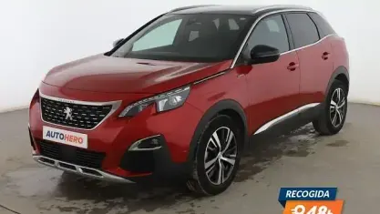 Usado Peugeot 3008 GT-line 130 CV (95 kW) 2018 Rojo SUV