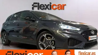 Usado Hyundai i30 N Line 120 CV (88 kW) 2023 Gris Berlina
