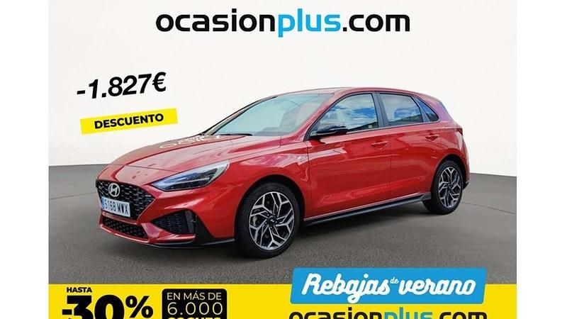 Rojo Usado 2024 Hyundai i30 N Line Utilitario | 17.592 € (Precio justo) - Imagen 1/4