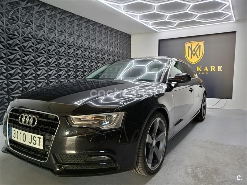 Negro Usado 2013 Audi A5 Sportback Berlina | 16.000 € (Precio justo) - Imagen 1/4