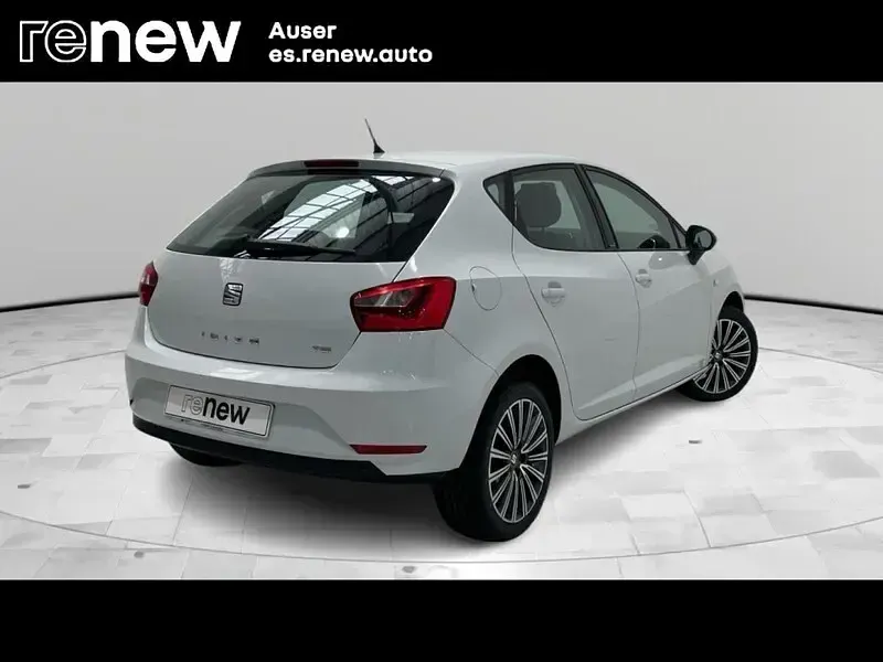 Usado Seat Ibiza Style 90 CV (66 kW) 2017 Blanco Berlina