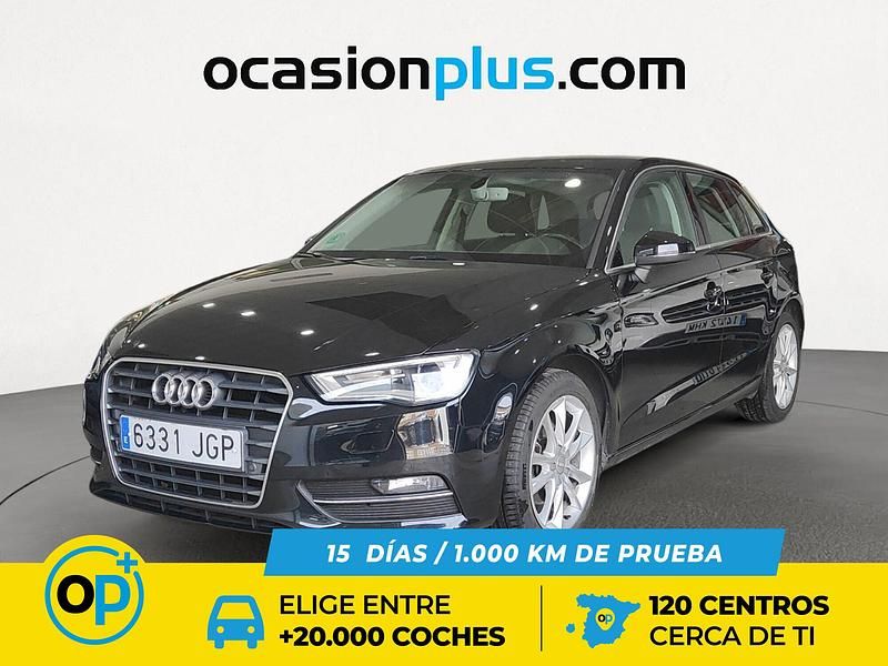 Negro Usado 2015 Audi A3 Advanced Plus Berlina | 16.990 € (Precio justo) - Imagen 1/4