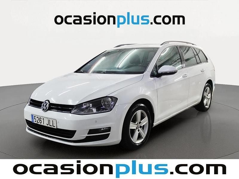 Usado VW Golf Sportsvan Advance 110 CV (80 kW) 2016 Blanco Monovolumen