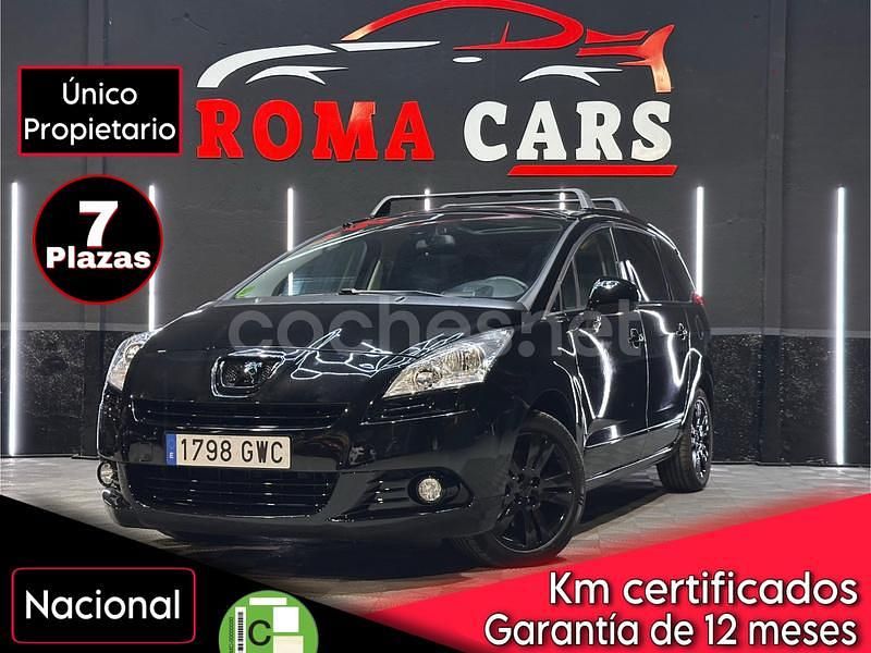 Negro Usado 2010 Peugeot 5008 Sport Monovolumen | 5940 € (Buen precio) - Imagen 1/4