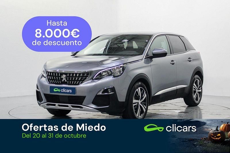 Gris Usado 2020 Peugeot 3008 Allure SUV | 15.990 € (Precio justo) - Imagen 1/4