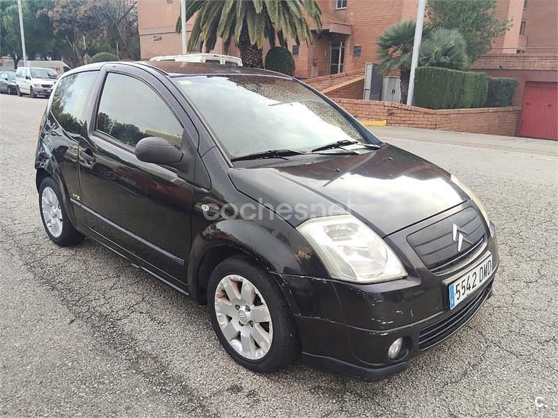 Usado Citroën C2 VTR Sport 75 CV (55 kW) 2005 Negro Utilitario