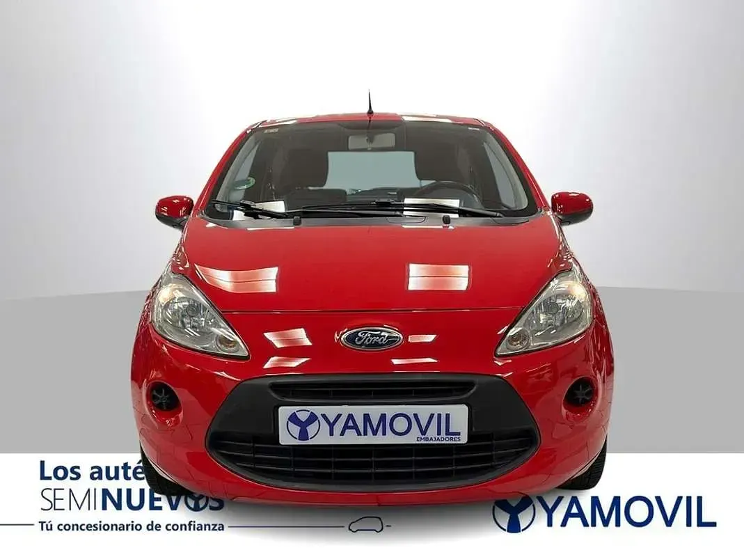 Usado Ford Ka S 69 CV (50 kW) 2014 Rojo Berlina