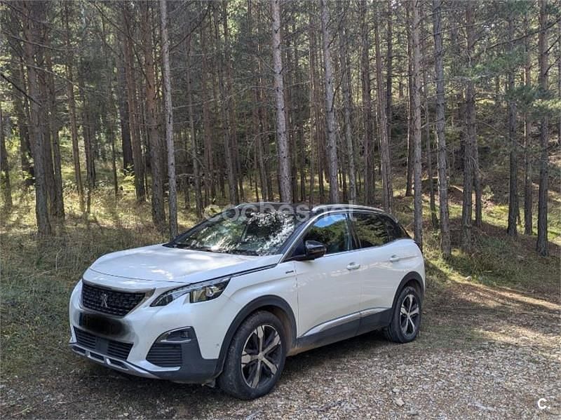 Usado Peugeot 3008 GT-line 120 CV (88 kW) 2017 Blanco SUV