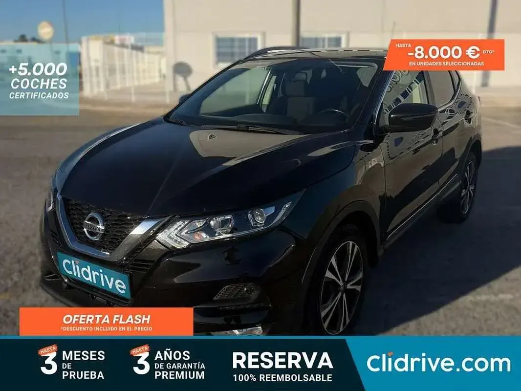 Usado Nissan Qashqai N-Connecta 140 CV (102 kW) 2020 Negro SUV