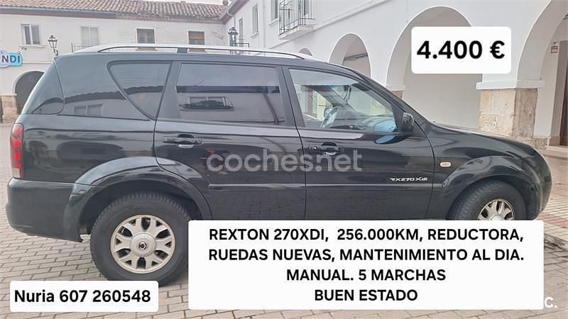 Negro Usado 2005 Ssangyong (KGM) Rexton SUV | 4500 € (Precio justo) - Imagen 1/4