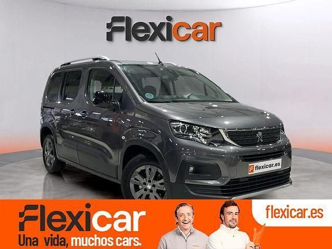 Gris Usado 2021 Peugeot Rifter Allure Monovolumen | 18.490 € (Precio justo) - Imagen 1/4