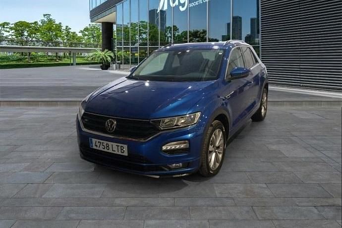 Azul Usado 2021 VW T-Roc Advance SUV | 19.200 € (Precio justo) - Imagen 1/4