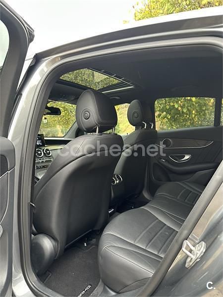 Usado Mercedes GLC220 194 CV (142 kW) 2018 Gris / plata Coupe