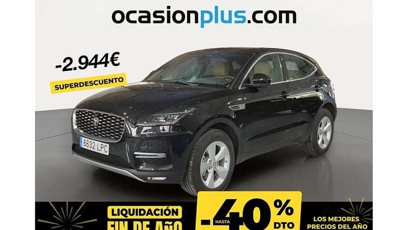 Negro Usado 2021 Jaguar E-Pace S SUV | 29.446 € (Precio justo) - Imagen 1/4
