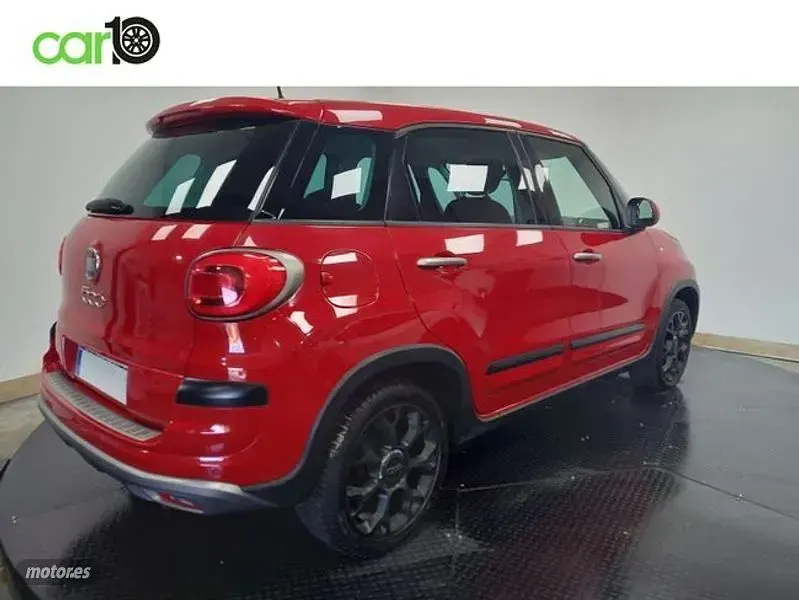 Usado Fiat 500L Cross 95 CV (69 kW) 2019 Rojo Monovolumen