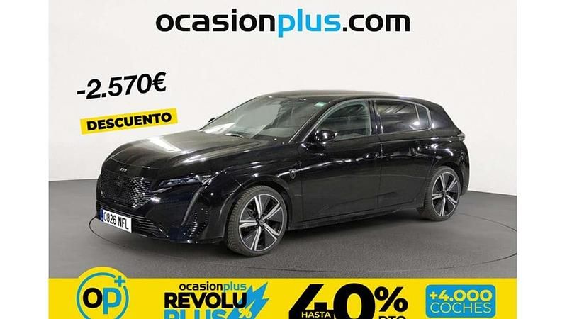 Usado Peugeot 308 GT 131 CV (96 kW) 2024 Negro Utilitario