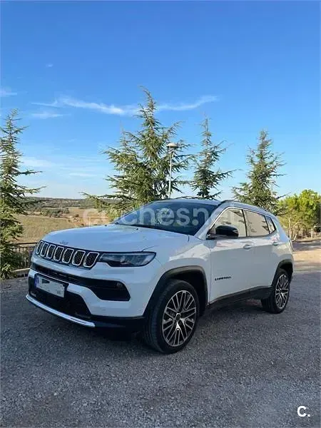 Usado Jeep Compass Limited 130 CV (95 kW) 2021 Blanco SUV