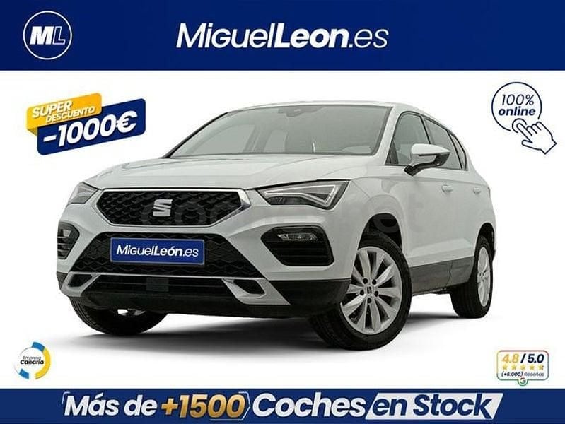 Usado Seat Ateca Style 110 CV (80 kW) 2023 Blanco SUV