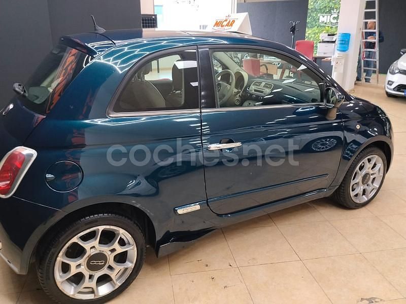 Usado Fiat 500 69 CV (50 kW) 2015 Verde Berlina