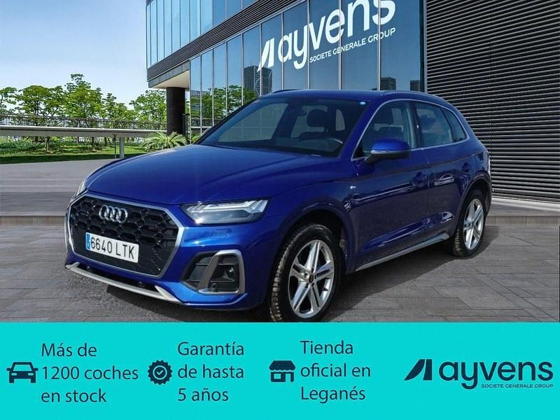 Usado Audi Q5 S-Line 367 CV (269 kW) 2021 Azul SUV