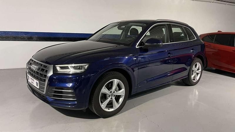 Usado Audi Q5 S-Line 163 CV (119 kW) 2020 Azul SUV