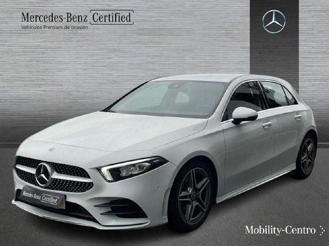 Blanco Usado 2021 Mercedes A180 AMG line Berlina | 25.900 € (Precio justo) - Imagen 1/4