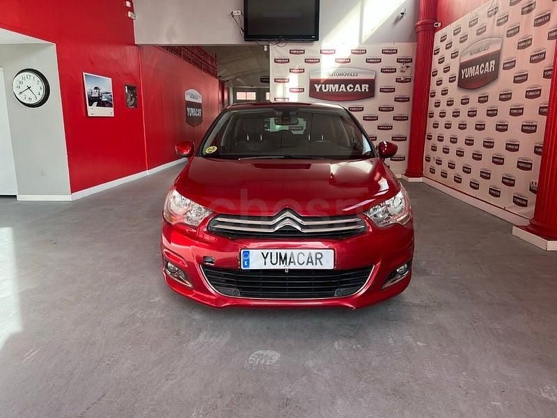 Usado Citroën C4 Exclusive 112 CV (82 kW) 2011 Rojo Berlina